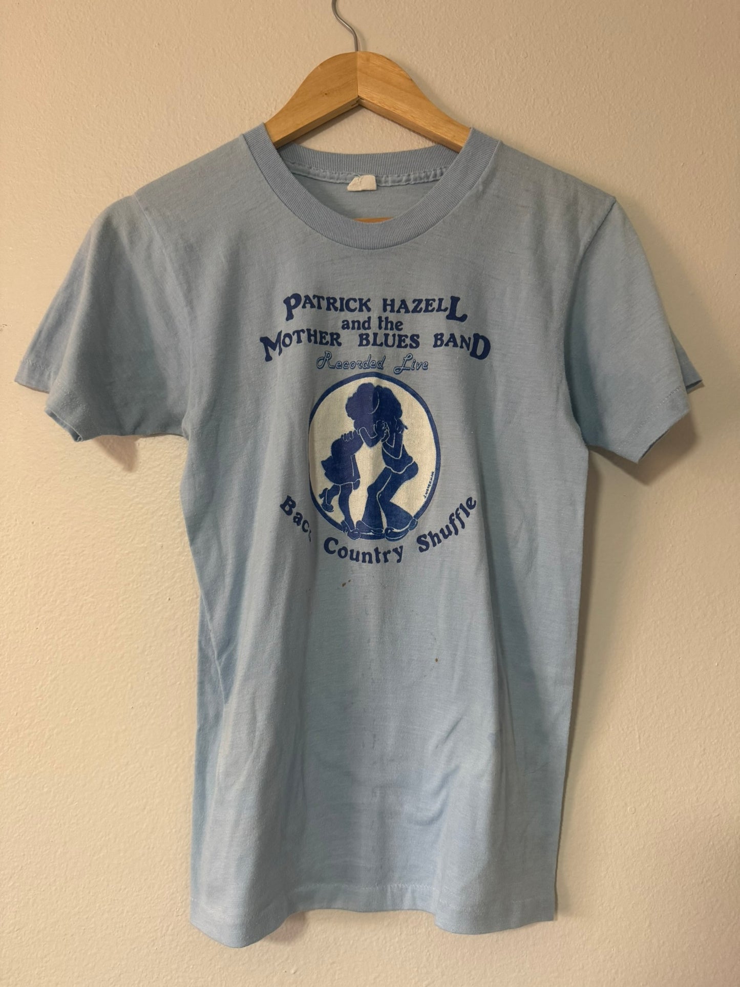 1970s blues band shirt